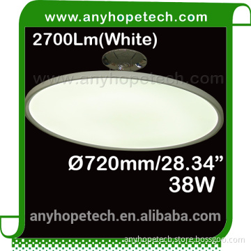 Factory Selling White Color 38W dimmable led ceiling panel light